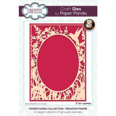 Creative Expressions Paper Panda Craft Die - Meadow Frame